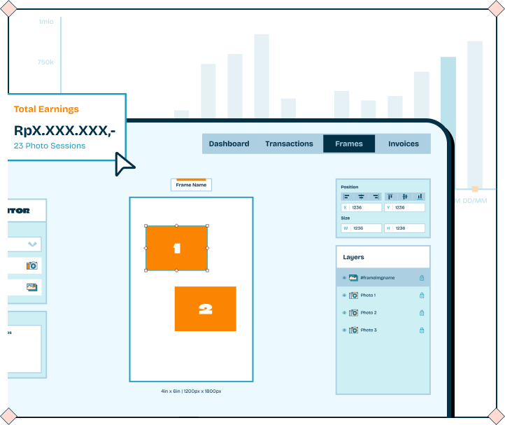 Skybooth Dashboard Interface